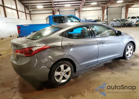 2011 Hyundai Elantra Gls from USA, damaged, VIN 5NPDH4AE5BH060261